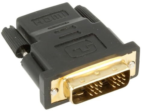 REY Adattatore DVI-D (18+1) maschio a HDMI femmina