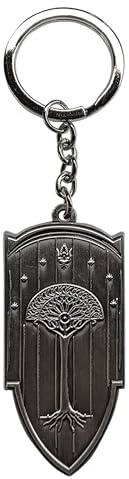 FaNaTtik Porte-clés Gondor Le Seigneur des Anneaux, Argenté., taille unique