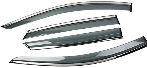 NYSQOFMB Voiture Window Visière pour Toyota pour Prius Xw10 1998 1999 2000 2001 2002 2003 Fumée Déflecteur Gardes Soleil Pluie Accessoire Pare-Soleil Pare-Pluie