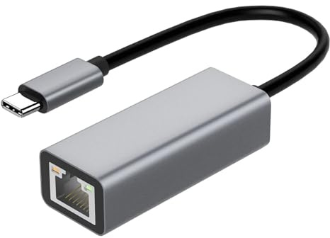 Adaptador Ethernet USB 2.0 a RJ45 -Tarjeta de Red de 10/100 Mbps sin Controlador, Adaptador LAN con Cable | Computadoras portátiles de Escritorio compatibles con Window OS Linux, Adaptador
