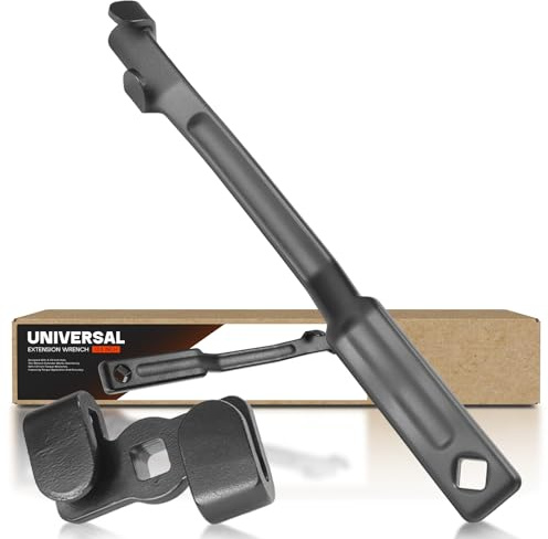 Schraubenschlüssel-Verlängerungswerkzeug, Universalschlüssel Erweiterungswerkzeug für Mechanik und Autoreparaturen mit 1/2 Zoll Loch