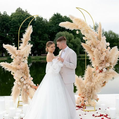 Hochzeitsbogen Metall,Gartenbogen,Ballon Bogen Traubogen Hochzeit Hintergrund Stand für Geburtstagsfeier,Hochzeit,Gartendekoration,Rustikale Hochzeitslaube,Blumenbogen