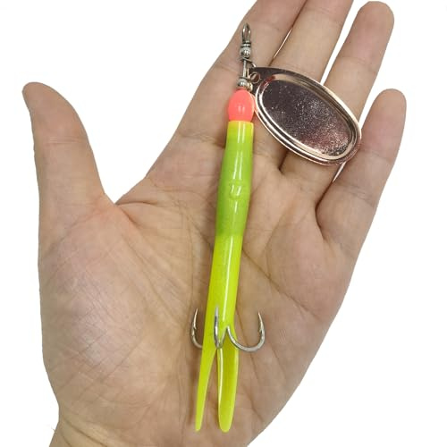 Fishing Spinner Flying Condom C Lures Salmon Sea Trout Pike Bullet 15g 20g Brass Copper Red Yellow Black Long Cast Casting River Strong Rubber Prawn Imitation Spoon Silver Hook