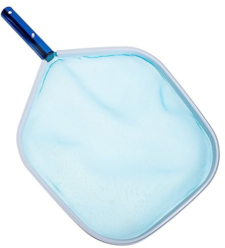 BESTonZON Pool-Skimmer-Netz Mit Aluminiumrahmen Hochleistungs-reinigungsnetz Für Schwimmbäder Pool-laubskimmer Zum Entfernen Von Blättern Stöcken Und Schmutz PVC-Netz Für Langlebige Poolrein