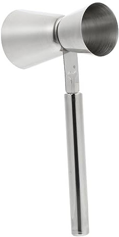 Alipis 1Pieza Jigger de Cóctel Inoxidable Medidor de Vaso de Bar Profesional Utensilio de Coctelería Limpiar Bares y Restaurantes