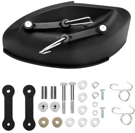 Juego de mantillo multiusos para tractores de césped L120, LA155, D160, E150, X140, garantiza una distribución uniforme de recortes, cubierta de mantillo resistente