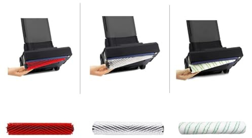 Brosse à récurer de rechange 300 mm de large compatible avec les séchoirs à récurer BR 30/4C, pièces de brosse commerciale en microfibre pour récurer les sols (D)