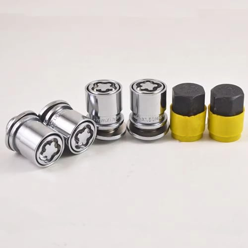 Compatible Avec Toyota Pour Land Pour Cruiser 100 105 M14x1.5 M14 1.5 Jante De Roue En Alliage De Voiture En Acier Verrouillage Écrous De Lug Boulons De Pneu De Voiture Écrou De Roue Boulons de Roue