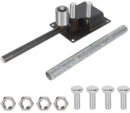 Biegemaschine, Betonstahlbieger für 4-14mm Stahlstange, Manueller Stabbieger mit Verlängerungsstange, Dreilager Bewehrungsbieger, Tragbare Biegemaschine für DIY und Bauprojekte