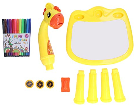 Projecteur de dessin en forme de cerf pour enfants, ensemble de peinture éducative, stylos à aquarelle, cadeau d'apprentissage pour enfants