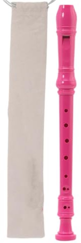 Blockflöjt Blockflöjt 8 Hål Designad För Vuxna Nybörjare Och Inledande Musikframträdande(Pink)