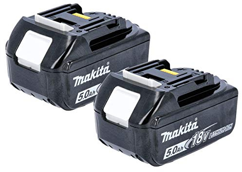 Makita Genuine BL1850 18V 5.0Ah Li-Ion LXT Battery Pack of 2