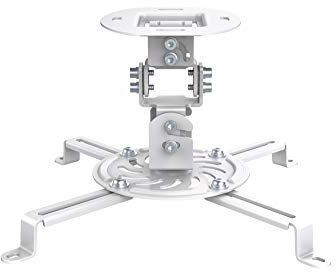 Fonestar Sistemas SPR-547B - Soporte orientable de Techo para proyector, Color Negro