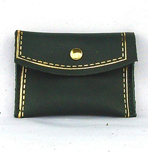 Adriatica Pelletteria Zeitschriftensammler mit Messingösen, Profil aus Gold, 8,5 x 6 cm, Grün, 20 Stück