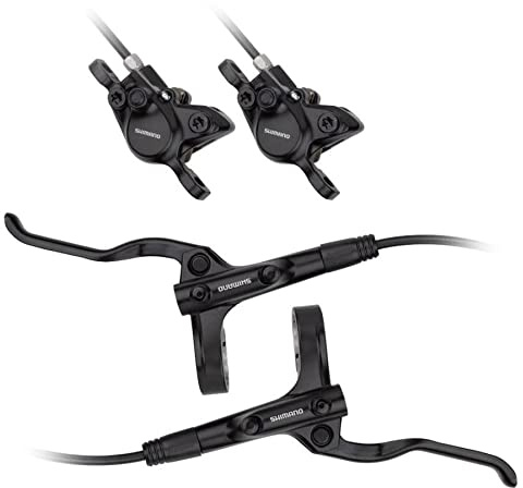Vandorm Shimano Set für vorne und hinten, BR-MT200 / BL-MT200, Bremshebel mit Entlüftung, Scheibenbremsen-Set