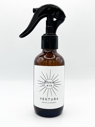 Oleum XIX - Bruma Purificadora Ventura | Aceites Esenciales de Geranio y Sándalo | Ambientador Textil | Perfume para el Hogar