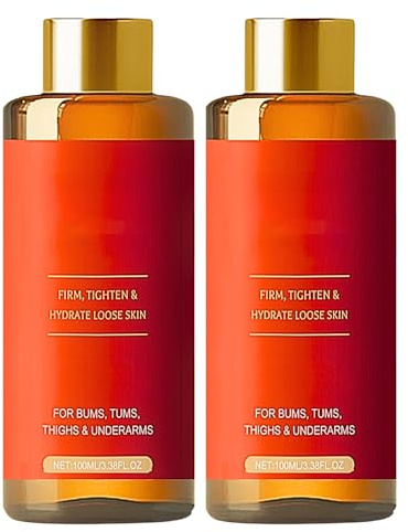 2PCS Glow Remedy Oil Tightens and Lifts Sagging Skin, Skin Tightening Magic Moisturising Body Oil for Sagging Skin, After Shower Magic Oil For Women, Massage oils for Tightens Loose Skin