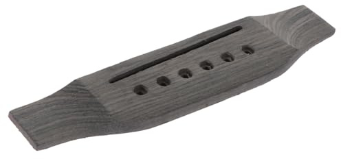 HANABASS Gitarrenbrücke Zubehör aus Synthetischem Material verstellbare Professionell Gestaltete Struktur mit Klarem Klang für 41 Zoll Gitarre für Gitarrenbrückenwechsel