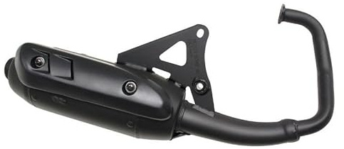 cyclingcolors Auspuff Schalldämpfer Motorrad Roller Moped Auspuffrohr kompatibel mit mbk booster stunt yamaha bw's slider