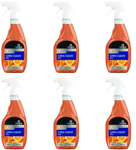Cleaner Ready to Use Spray Citra Clean - 6 x 750 mL Jangro Premium