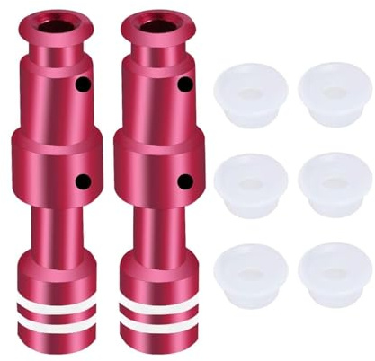 2 Pcs Float Valves for Instant Pot Replacement Parts with 6 Silicone Caps Replacement Float Valve with Silicone Caps for Instant Pot Duo/Duo Plus/Lux 8 QT