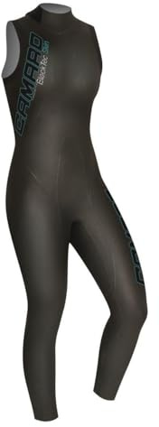 Camaro Blacktec dam 7/8 Shorty Speedskin triathlon våtdräkt baddräkt (42 (L))