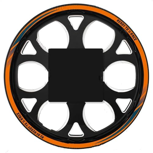 Set Di Strisce Cerchi Moto Per DUKE 125 200 390 690 790 890 990 1290 RC390 RC8 Adesivo Riflettente Per Ruota Hub Decal 17 Pollici Rim Stripe Tape Impermeabile(C 17 Inch)