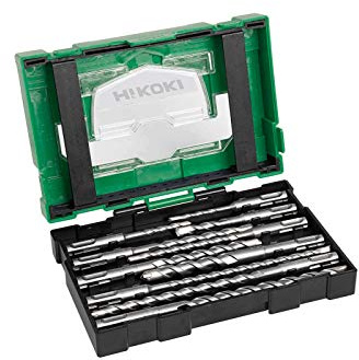 HitachiHIKOKI Bohrer-Set, 40030030, 10tlg SDS-Plus Bohrer