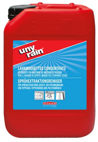 HYGAN unyrain Extracción Spray – Limpiador para pulverizador extraktions de Dispositivos, Contenido: 5 L