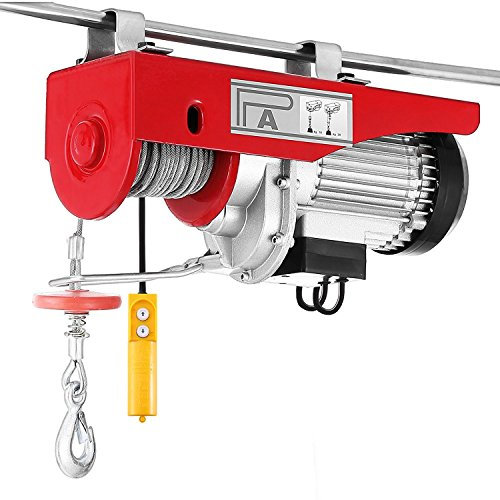 Elektrischer Seilzug, 230 V, elektrische Seilwinde, 500W/200kg