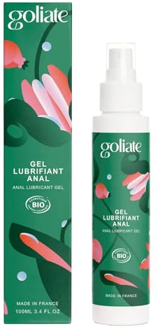 GOLIATE Lubrifiant Anal BIO - Base Eau - Décontractant - Vegan