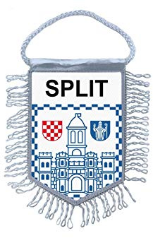 Akachafactory Wimpel mini Flagge Fahne flaggen miniflagge Split Kroatien