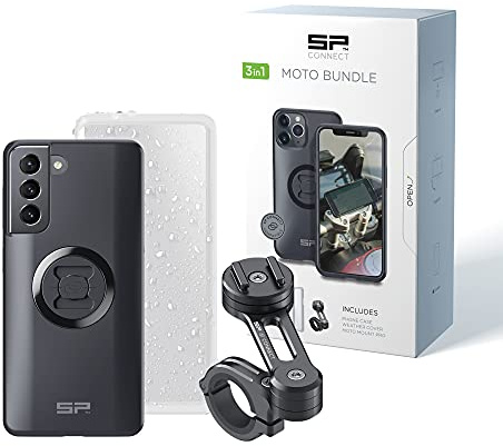 SP CONNECT Handyhalterung Motorrad | Wasserdichter Handyhalter für Motorrad Bike Moped Roller | Zubehör für alle Smartphone Handys wie iPhone Samsung | Gadget Halterung für Navi Phone Holder…