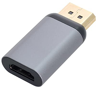 NFHK DisplayPort DP fuente a HDMI fregadero pantallas 4K a 60hz Ultra HD convertidor adaptador para portátil HDTV