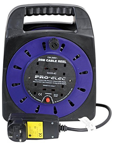 Cable Reel Handbag RCD 25M, Power Outlet Strips Electrical, 1 Piece Pack - PELB1647