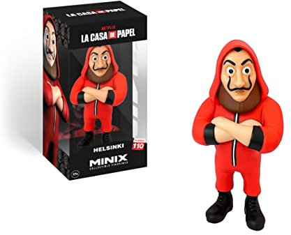 MINIX La CASA de Papel Helsinki #110 - Personaggio da collezione 12 cm