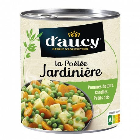 Poêlée Jardinière Au Jus De Carottes 580G|D'Aucy|(Lot De 4)|Best Deal