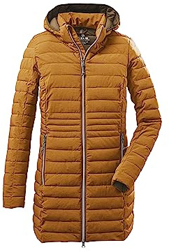 G.I.G.A. DX Damen Funktionsparka in Daunenoptik mit abzippbarer Kapuze Bacarya, dark curry, 40, 34275-000