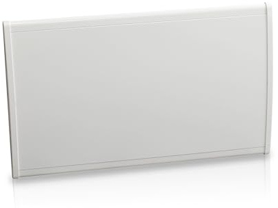 DREXON MARA – Radiateur Céramique à Inertie 1000W – Thermostat Électronique – Programmation Économique – Mural – Silence Total – 59,5 x 10 x 45 cm – Blanc