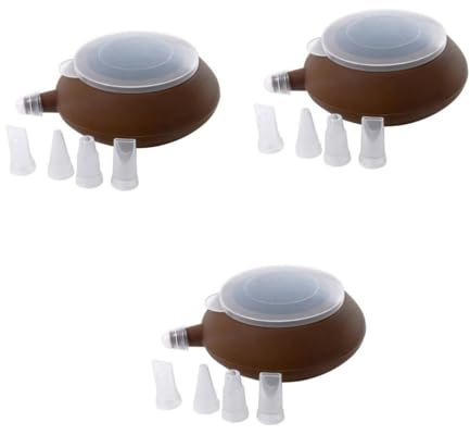 Alipis 3pezzi Macaron Silicone Con Ugelli Strumento Per e Dolci Capacità e Alimentare Per Cheesecake Muffin e Corndbread