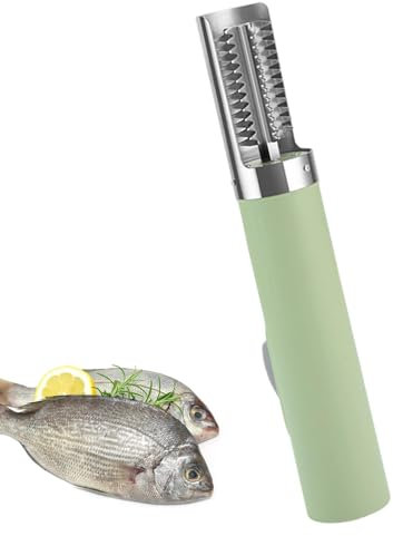 Strumento per la disincrostazione dei pesci, squamatore per pesci elettrico - Dispositivo di rimozione Scarper impermeabile da 3000 mAh | Squamapesci ricaricabile con impugnatura ergonomica, strumenti