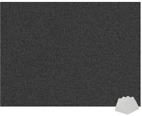 SZZEUOA 140 x 90 cm Drum Teppich Schlagzeug Teppich Schlagzeugteppich Schallschutz Teppich Schallschutzmatte rutschfeste Trommel Teppiche Quadratische Schallschutzdecke Für Bass Drum Snare