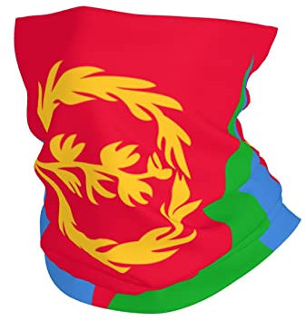 Herren Damen Gesichtsschutz Flagge Eritreas Röhrenschal Atmungsaktiv Schlauchschal Sonnenschutz Magisches Stirnband Für Camping Ski Sportarten