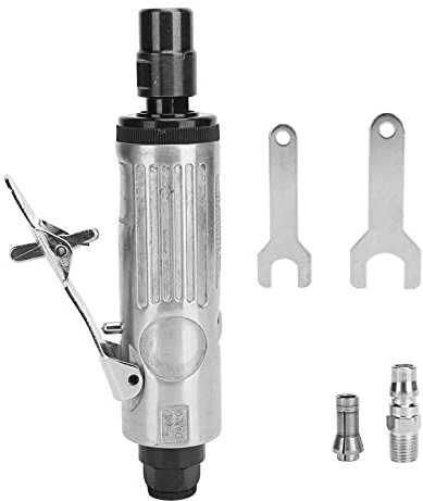 Luft-Stabschleifer, 1/4 Zoll Zinklegierung, Pneumatisches Schleifen, Gravieren, Maschine, Power-Stabschleifer, Pneumatische Werkzeuge, Mini-Winkelschleifer Zum Polieren, Trimmen