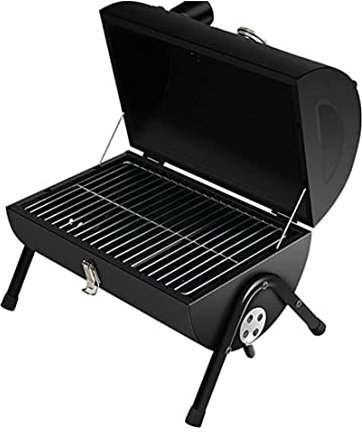 Barbecue a carbonella Barbecue Portatile a carbonella Barbecue da Tavolo in Acciaio Inox per Cucinare all'aperto Barbecue a carbonella da Picnic