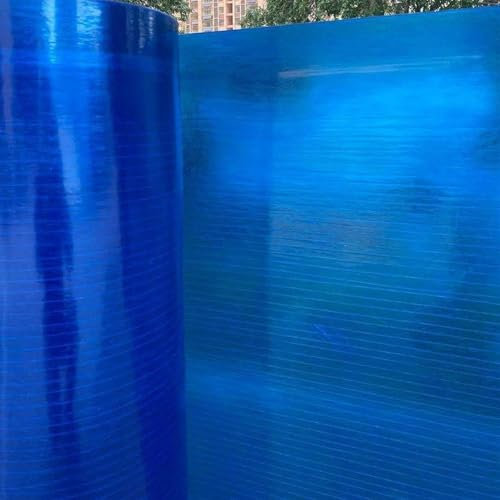 YCOVSFP Polycarbonat-Dachplatte, Gewächshausplatte, 0,8 Mm Glasfaserplatte, Isolierte Tageslichtplatte, Einfach Zu Schneidende Abdeckplatte for Gartenarbeit Im Freien, Landwirtschaft(1X8m)
