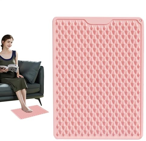 Pressure Point Mat, Outdoor Game Pad, Stimulator Pressure Point Massager, Full Body Pressure Mat, Deep Tissue Massage Mat, Non Slip Hiking Toe Plate for Stress and Relaxation