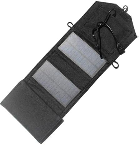 Panel Solar Portátil | Paneles Solares Portátiles para Camping 72W - de Control de Batería Impermeable para Carga en Exteriores Autónomos Hogar Senderismo Excursionismo