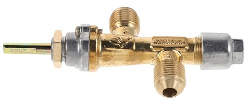 Levemolo Vanne de Régulation de Gaz en Laiton pour Chauffage de Terrasse Extérieur – Pièce de Rechange pour Vanne de Commande Propane – Soupape de Sécurité Compatible Parasol Chauffant –