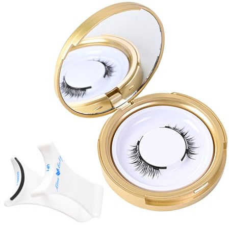 Magnetic Lashes | No Glue Eyelashes Makeup Set - False Lashes with Applicator,for Women Cosplay Party Wedding Daily Stage Photography Salon Commuting Travel